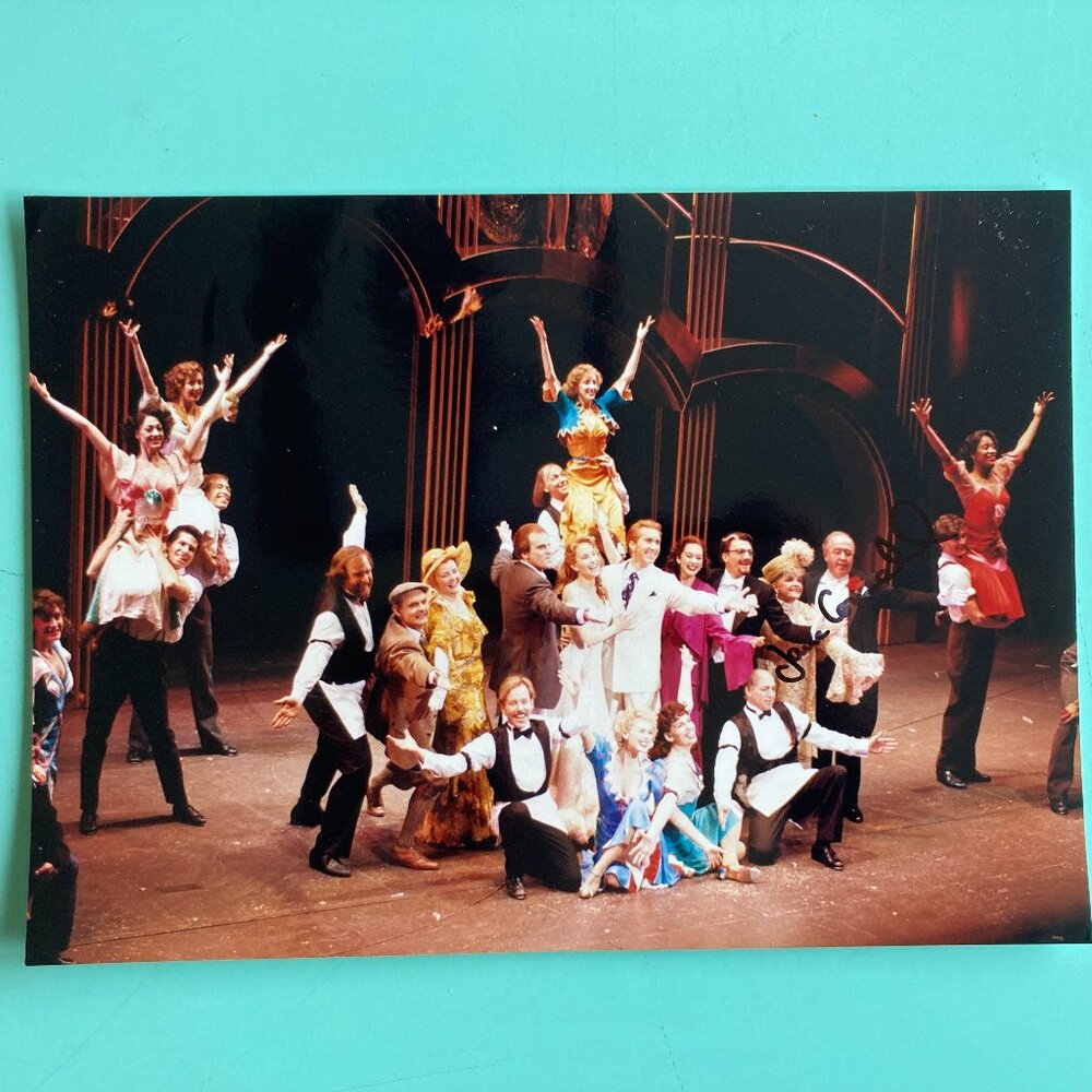Jane Connell Signed Photo 8”X11” from Broadway Production /Cast of Crazy for You